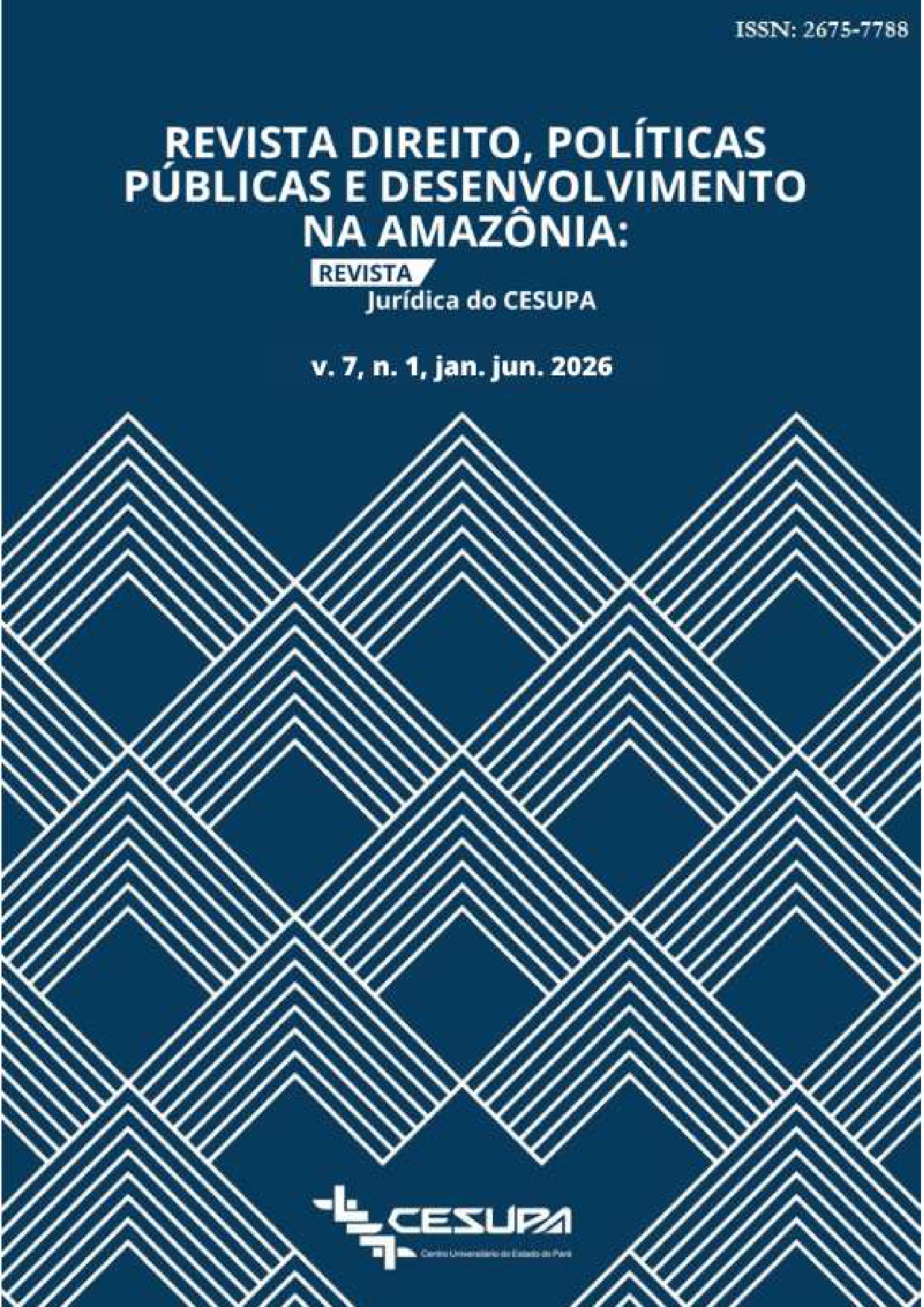 					Visualizar v. 7 n. 1 (2026): v. 7 n. 1 (2026): REVISTA DIREITO, POLÍTICAS PÚBLICAS E DESENVOLVIMENTO NA AMAZÔNIA
				